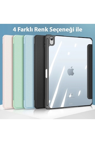 Dux Ducis Apple iPad Uyumlu, 10.2 2022 Kılıf Toby Series Kalem Yerli Manyetik Kapaklı Kılıf- 5775