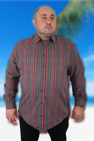 Starbattal Büyük Beden Erkek Gömlek Estacional 23373 HAKI Haki