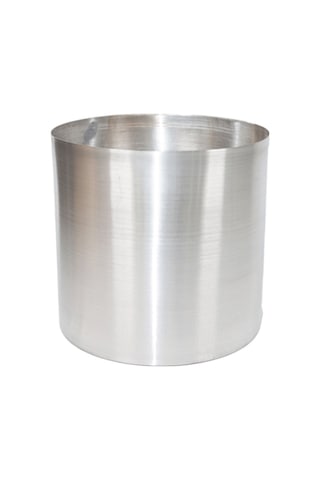 Rüzgar Çiçekçilik Galvaniz Saksı 25x25 Paslanmaz Metalik