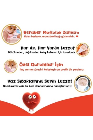 Wanpy Somonlu Kaşık Krema Kedi Ödül Maması 10x16 Gr