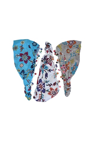 Bandana Paraşüt Model Lastikli 3 Lü Kahverengi