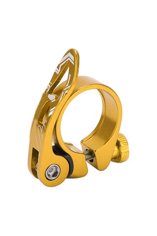 Fosenze Bolany Alüminyum Alyuminyum Bisiklet Oturma Postu Klembi 31.8mm Hızlı Serbest Kilitlenme Fonksiyonu Dağ Yolu Yolları İçin Altın Renkli Aksesuar Altın