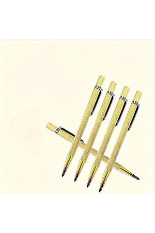 Hightower 5 Adet Cep Klipsli Tungsten Çelik Alaşımlı Seramik Cam Metal Mermer Sanatçı Kalemi