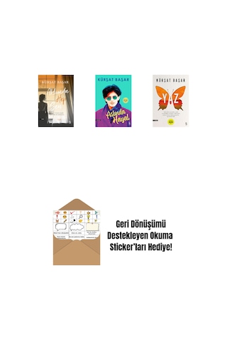 Aklımda Hep Sen + Aslında Hayal + Yaz + Okuma Sticker'ları