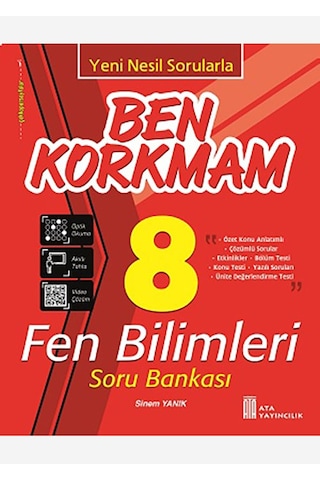 8.sınıf Ben Korkmam Türkçe-matematik-fen Bilimleri-tc İnkılap Tarihi Soru Bankası Seti