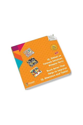 7+ Yaş 9’Lu Set - Iq. Dikkat ve Yetenek Geliştiren Kitaplar