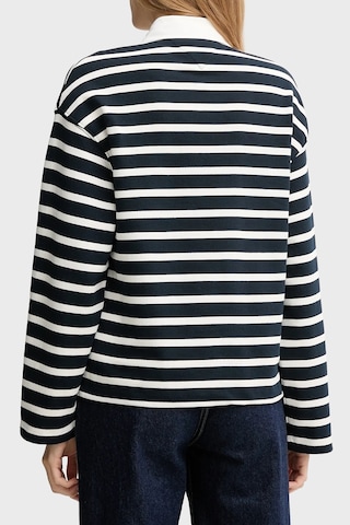 Tommy Hilfiger Bayan Polo Yaka Sweat Ww0ww47457 0y7 Lacivert-beyaz Lacivert-beyaz