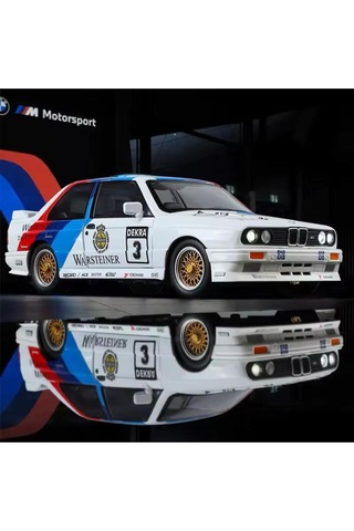 Scowetto 1988 Bmw 3 Serıes M3 White E30 Bmw M3 Warsteıner Diecast Araba Bmw E30 Model Koleksiyonluk Araba