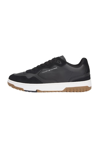 Tommy Hilfiger Th Basket Better Mıx Lth Siyah Erkek Sneaker 000000000102246226 Siyah
