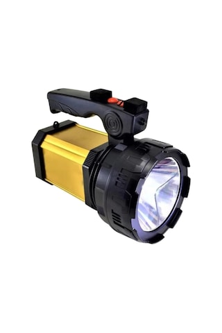 Yp-8100l Prejektör 25w Led Şarjlı El Feneri Sos Ve Uzun Menzil Powerbank Usb Çıkış + Yan Aydınlatma Nocolor-77ddc489