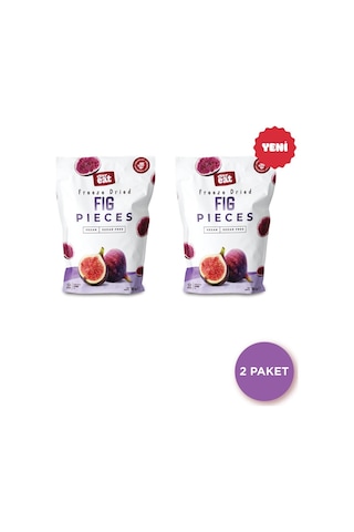 İncir Kuru Meyve Cipsi 30 G X 2 Adet Dondurularak Kurutulmuş Meyve 30 G