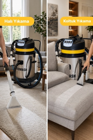 Rotowash 4 Motorlu 220V Halı ve Koltuk Yıkama Makinesi 10471