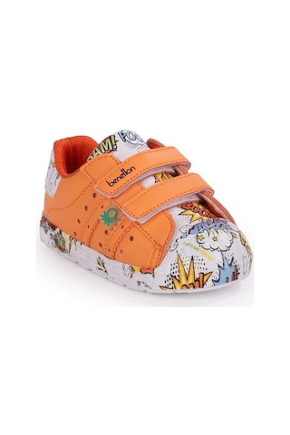 United Colors Of Benetton Benetton Bn-30965 Unisex Çocuk Anatomik Günlük Ayakkabı Turuncu 22-25 001