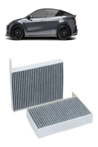 Karbonlu Polen Filtresi Tesla Model Y