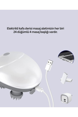 Kk17 Kafa Masaj Aleti Çok Renkli
