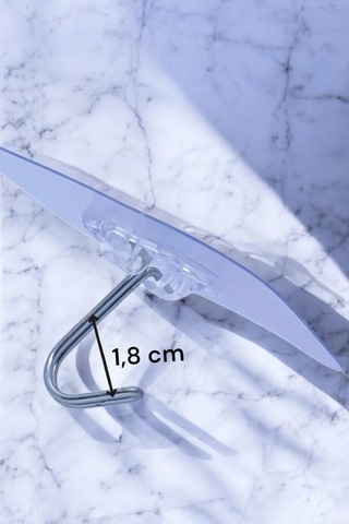 Şeffaf Yonca Askılık 10 Adet Kendinden Yapışkanlı Kapı Duvar Askı Şeffaf