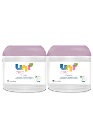 Uni Baby Vazelin Yoğun Nemlendirici Bebek Vücut Bakım Kremi 100 Ml X 2 Adet