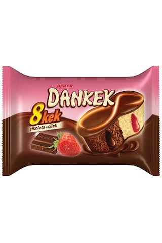Ülker Dankek Sekiz Kek Çilek Çikolata 24 x 55 G
