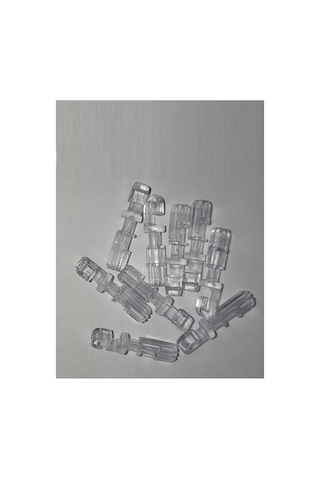 Akıllı Dikey Perde Pimi J Tip Değiştirelebilir Vagon Uyumlu 10 Adet