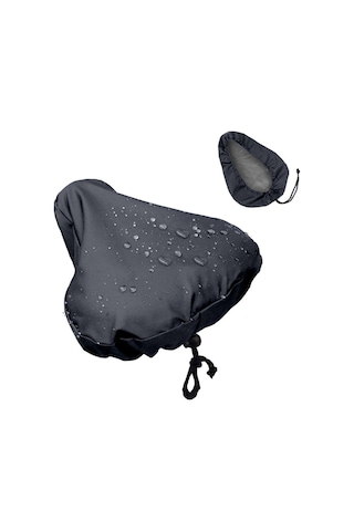 Dayanıklı Dış Mekan Toz Geçirmez Bisiklet Sele Kılıfı Yastık Kılıfı Bisiklet Sele Kılıfı Yağmura Dayanıklı Siyah