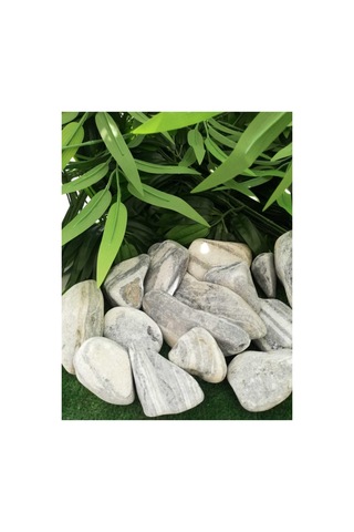 Ekodoğa Siyah Beyaz Çizgili Dolomit Taş 25 Kg 6-10 Cm Bahçe Süs Taşı Dekoratif Sku: Smgstkcb80592675 Açık Altın