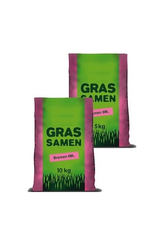 Bremen 6'Lı Karışım Çim Tohumu Çim Tohumu 5 KG