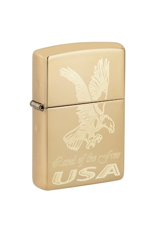 Zippo American Eagle, Land Of The Free Usa Çakmak - 49007-00062-model12
