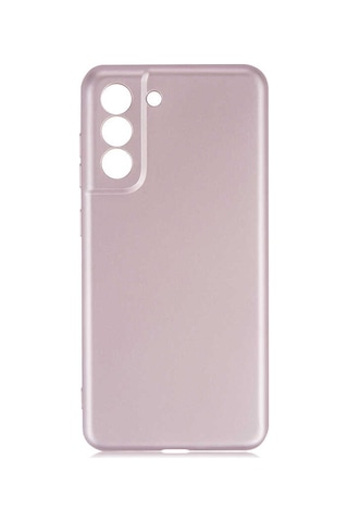 Zore Samsung Galaxy Uyumlu S21 Fe Kılıf Omsy Premier Silikon Kapak - Kırmızı