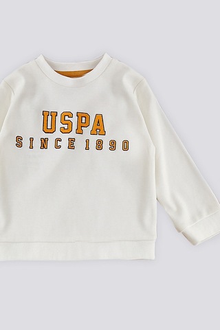 U.s. Polo Assn. Beyaz Erkek Bebek Takım Beyaz