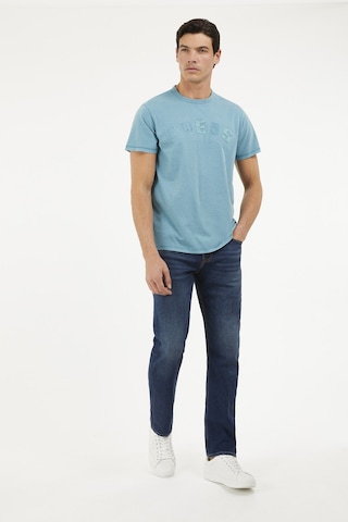 Guess Erkek Slim Fit Kot Pantolon M4ban2d5gn1 Mavi