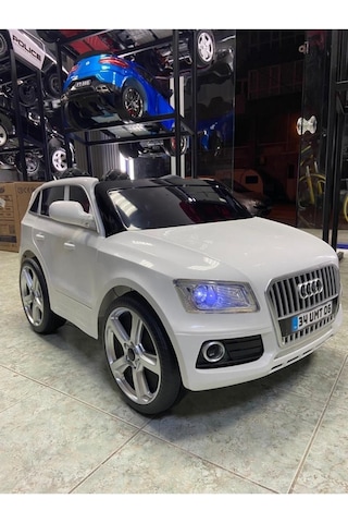Öykü Bebek Dünyası Uzaktan Kumandalı Akülü Araba 437 Audi Jeep Beyaz