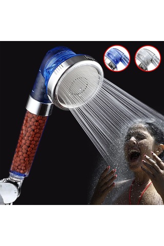 Arıtmalı Su Tasarruflu Akıllı Duş Başlığı Sarı