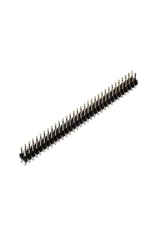 Koodmax 5 Adet 40 Pin 2x40 7.1mm Uzunluk 1.27mm 180 Derece Erkek - Erkek Pin Header - Krf114
