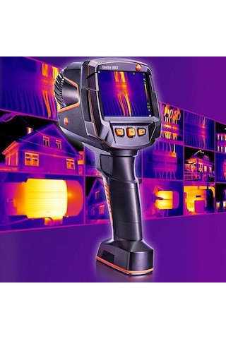 Testo 883 Profesyonel Termal Kamera Sıcaklık Ve Su Kaçağı Tespit Cihazı