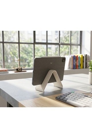 2 Özellik Bir Arada Tablet Standı Apple iPad Uyumlu Stand Dikey Ve Ayarlanabilir Monitör Stand