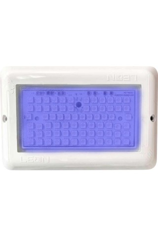 Dikdörtgen Sıva Üstü Havuz Aydınlatma Mavi