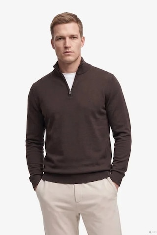 Nautica Erkek Kahverengi Regular Fit Triko-24770