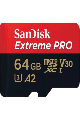 64 Gb Sandısk Sdsqxcu-064g-gn6ma Extreme Pro Mıcro Sd 64 Gb Sandısk Sdsqxcu-064g-gn6ma Extreme Pro Mıcro Sd