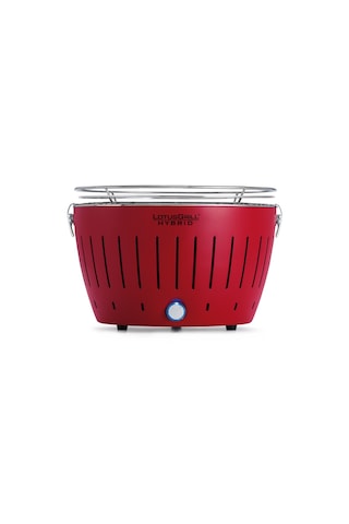 Lotusgrill Klasik Hibrit Kartuşlu Mangal Kırmızı