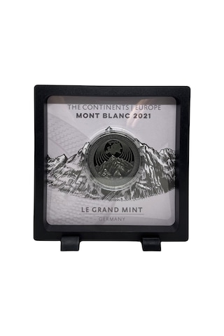 AgaKulche Mont Blanc Dark 2021 Gümüş Sikke Coin