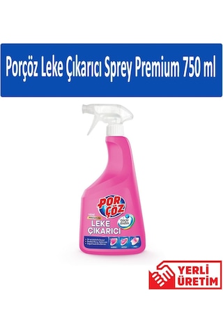 Porçöz Leke Çıkarıcı Sprey Premium 4 x 750 ML