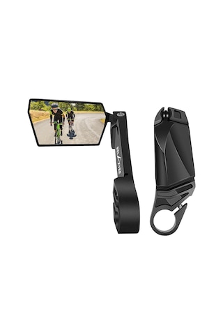 2 Adet Bisiklet Aynası Bisiklet Arka Görüş Aynası Katlanabilir 360 Derece Dönen Arka Görüş Bisiklet Aynası Gidon Güvenlik Aynası Dağ Yolu Bisikleti İçin