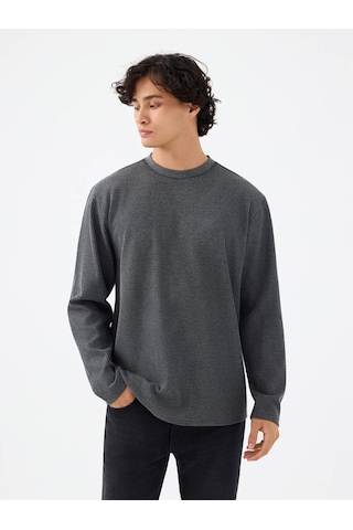 Loft Antrasit Erkek Sweatshirt Lf2037183 Antrasit