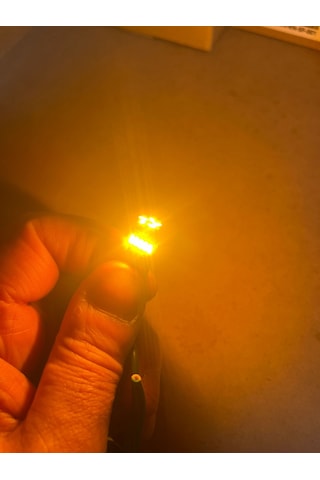 T10 W5w 12-24v Turuncu Amber Led Exclusive Serisi 2 Li Blister