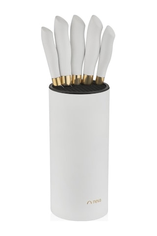 N3297 Lilyum Niş Silindir 6 Lı Bıçak Seti