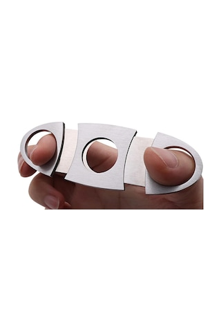 Perlotus Çelik 56 Ring Puro Makası Puro Kesici 2,2 Cm Kesim Çapı