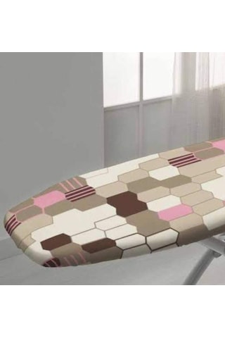 Keçeli Yanmaz Kumaş Ütü Masası Kılıfı Lastikli 50 x 120 CM