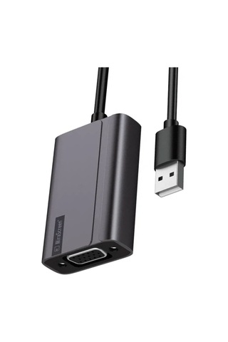 Usb To Vga Dönüştürücü Adaptör Monitör Projeksiyon Görüntü Aktarıcı Kablo Usb 3.0 To Vga Çevirici