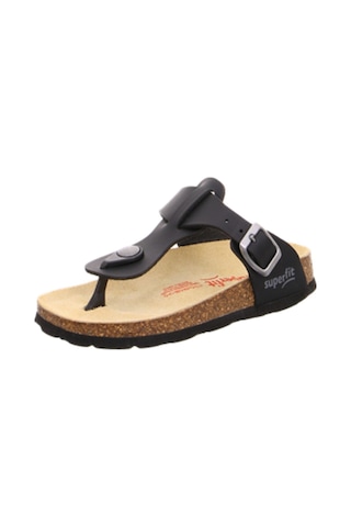 İgor Superfit Siyah Kız Çocuk Terlik Beyaz