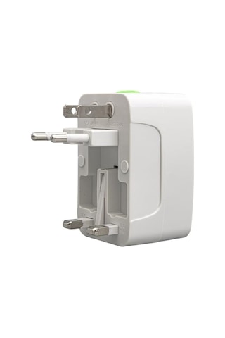 Wellhise Evrensel Priz Çevirici Seyahat Tipi Universal Adaptör İngiliz, Amerikan Ve Avustralya Fiş , +150 Ülke İçin Priz Çevirici Voltaj Dönüştürmez